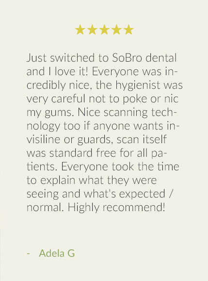 Reviews - SoBro Dental - Broad Ripple / SoBro Dentistry - Indianapolis, Indiana